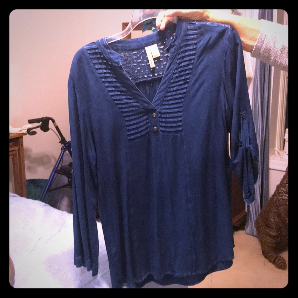 Denim shirt